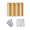 Wexel Art 3 Pack 12" x 12" Clear Single Panel Acrylic Floating Wall Frames & Magnets